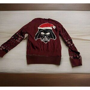 Disney 100 Darth‎ Vader Ugly Christmas Sweater Size Small Star Wars Winter